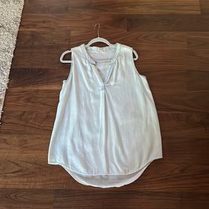 Dylan Tencel sleeveless top, small